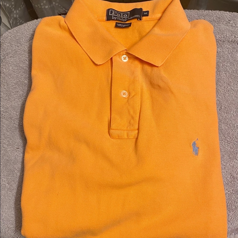 Orange Ralph Lauren Polo